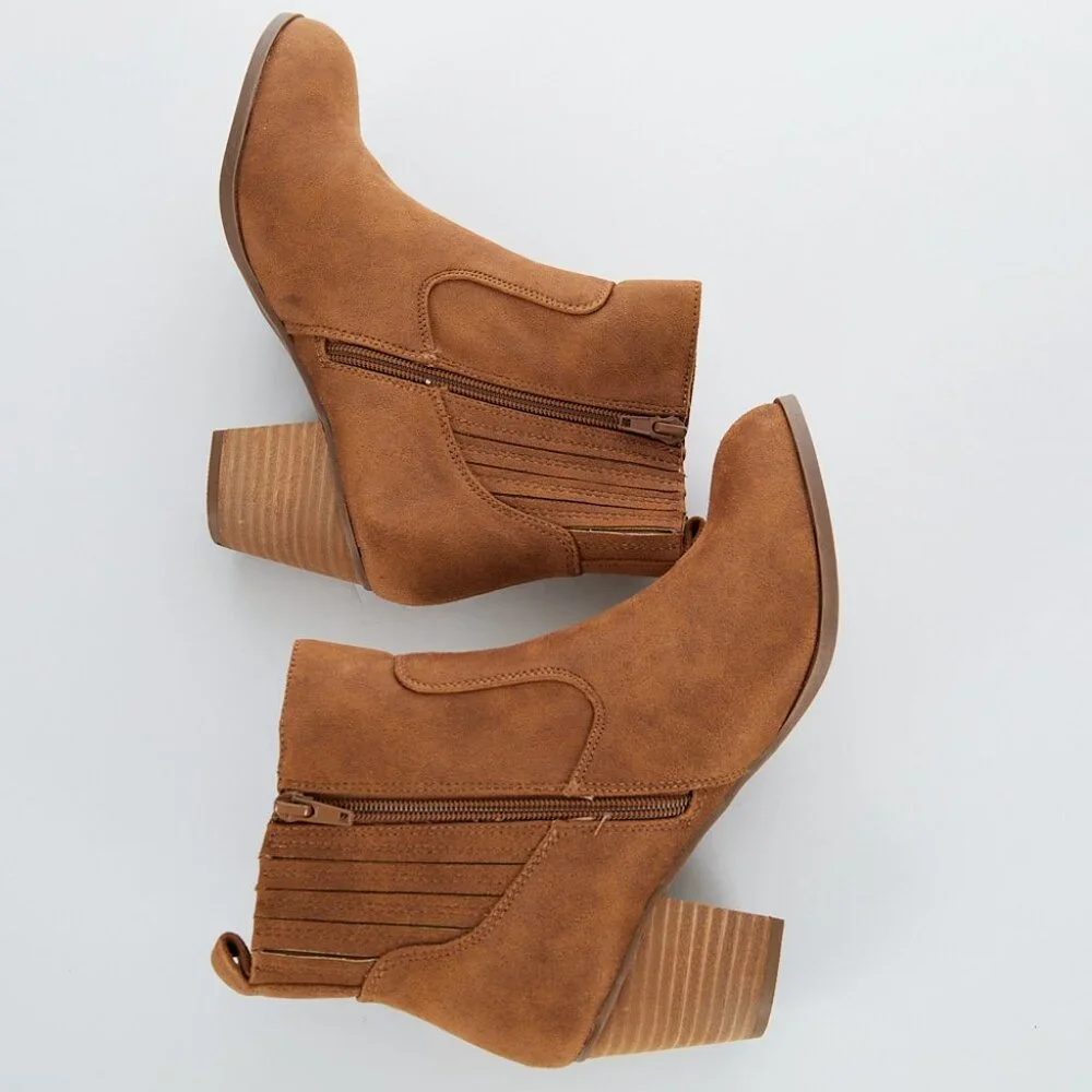 DV Dolce Vita Caitie Bootie in Tan Women's Size 8 NWT - Picture 5 of 8